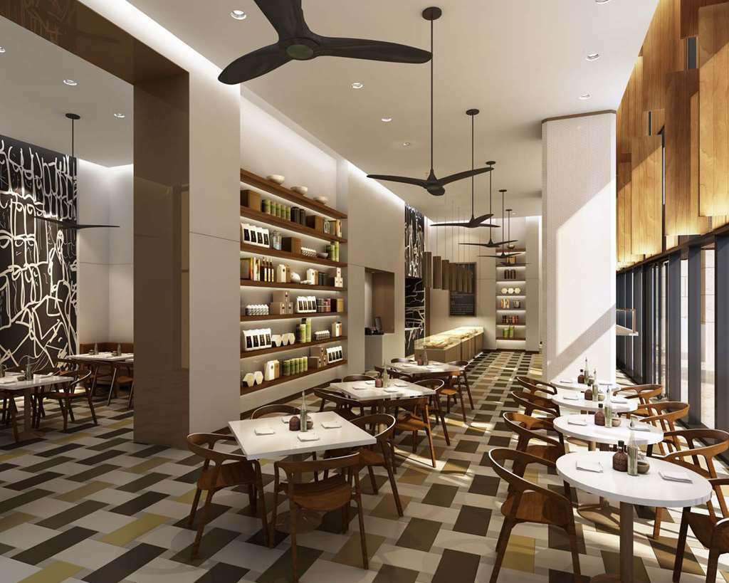 พาร์ค ไฮแอท โดฮา Hotel ร้านอาหาร รูปภาพ The interior of the restaurant