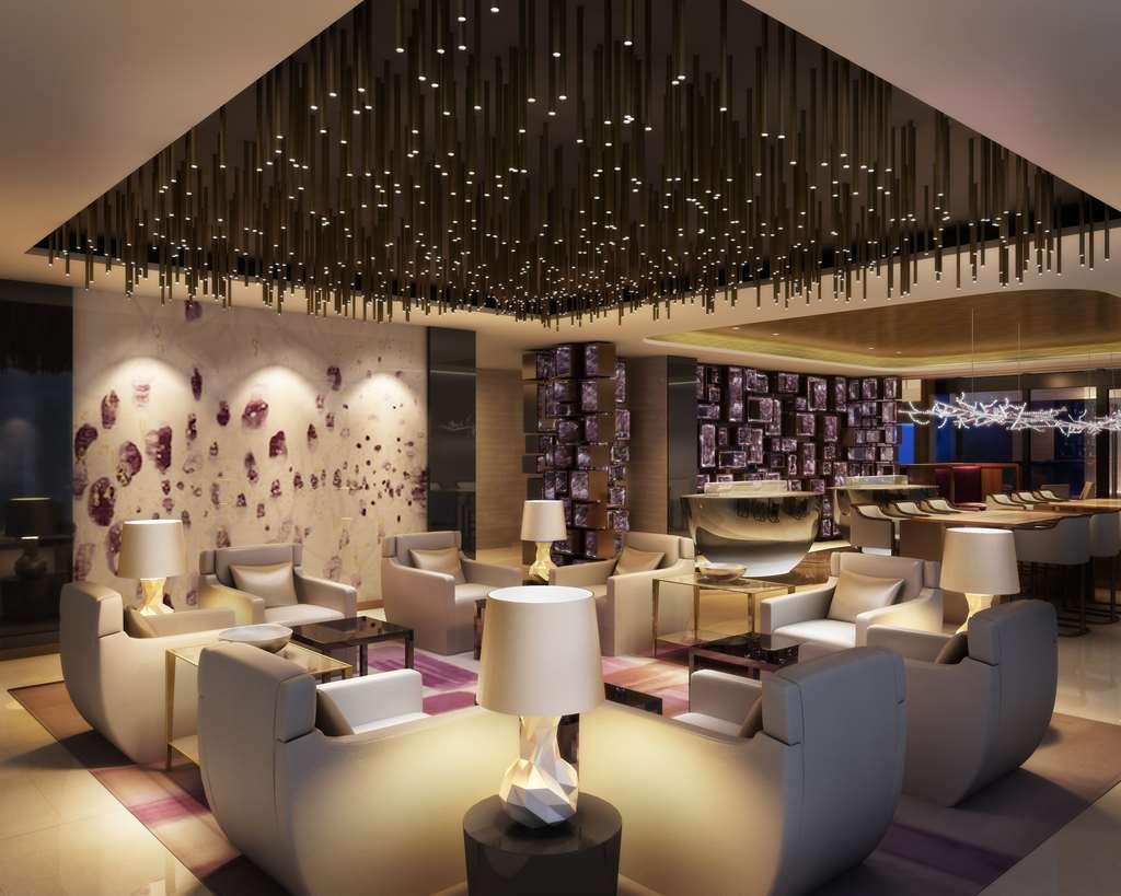พาร์ค ไฮแอท โดฮา Hotel ร้านอาหาร รูปภาพ The lounge at the airport