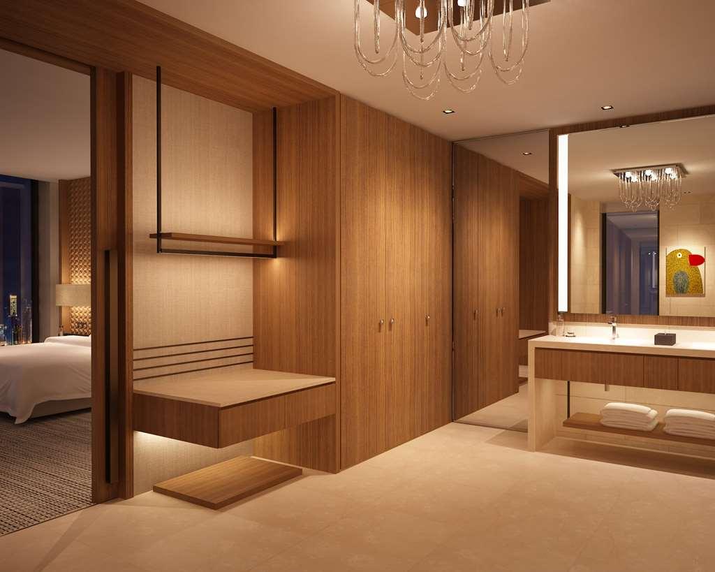 พาร์ค ไฮแอท โดฮา Hotel ห้อง รูปภาพ A rendering of a typical bathroom in a residential unit